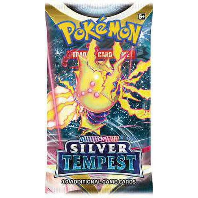 Pokémon TCG: Sword & Shield-Silver Tempest Booster Pack (10 Cards)