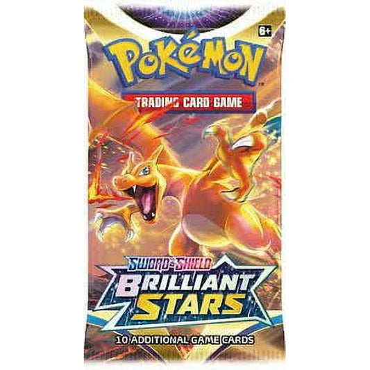 Pokémon TCG: Sword & Shield-Brilliant Stars Booster Pack (10 Cards)