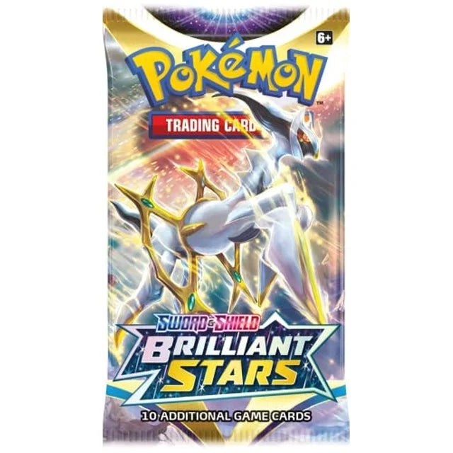 Pokémon TCG: Sword & Shield-Brilliant Stars Booster Pack (10 Cards)