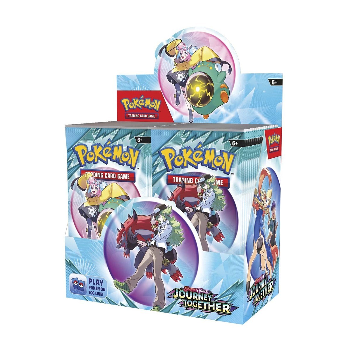 Pokémon TCG: Scarlet & Violet-Journey Together Enhanced Booster Display Box (36 Packs & 1 Promo Card)