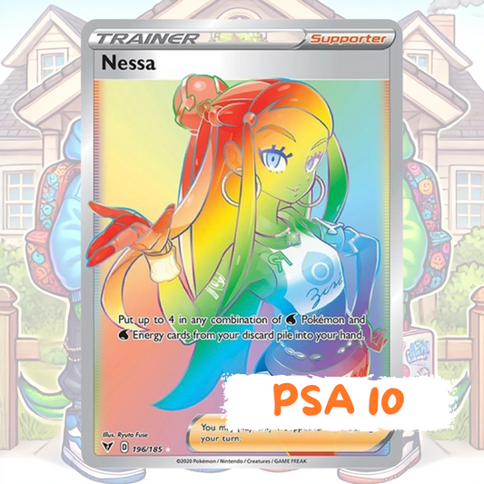 Pokemon Vivid Voltage - Nessa (Secret) #196 - PSA 10