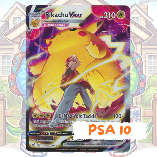 Pokemon Lost Origin - Pikachu VMAX #TG17 - PSA 10