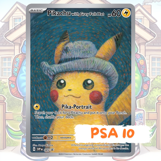 Pokemon Promo - Pikachu with Grey Felt Hat #85 - PSA 10