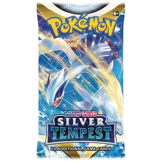 Pokémon TCG: Sword & Shield-Silver Tempest Booster Pack (10 Cards)