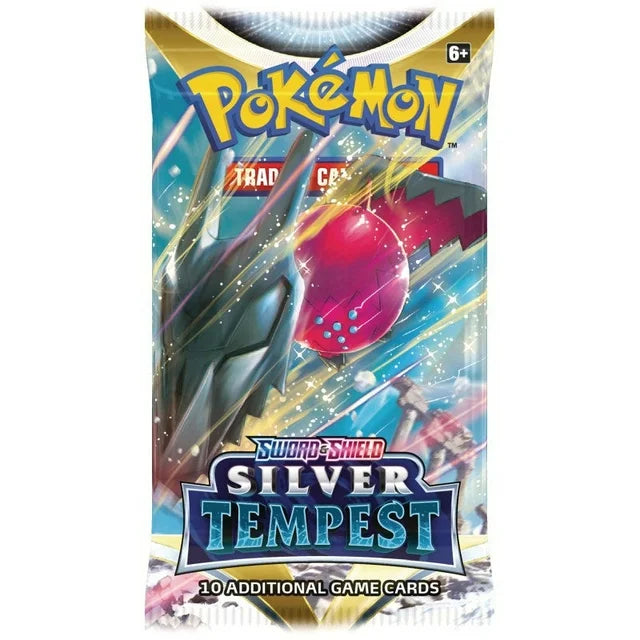Pokémon TCG: Sword & Shield-Silver Tempest Booster Pack (10 Cards)