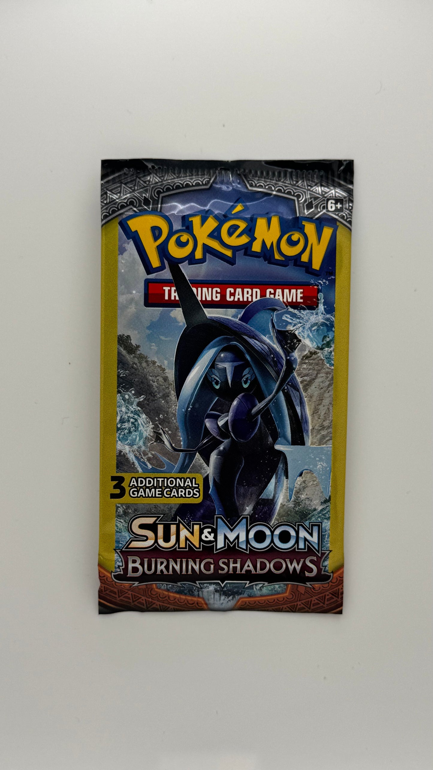 Pokémon TCG: Sun & Moon Burning Shadows 3 Card Mini Booster Packs Art Set All 4