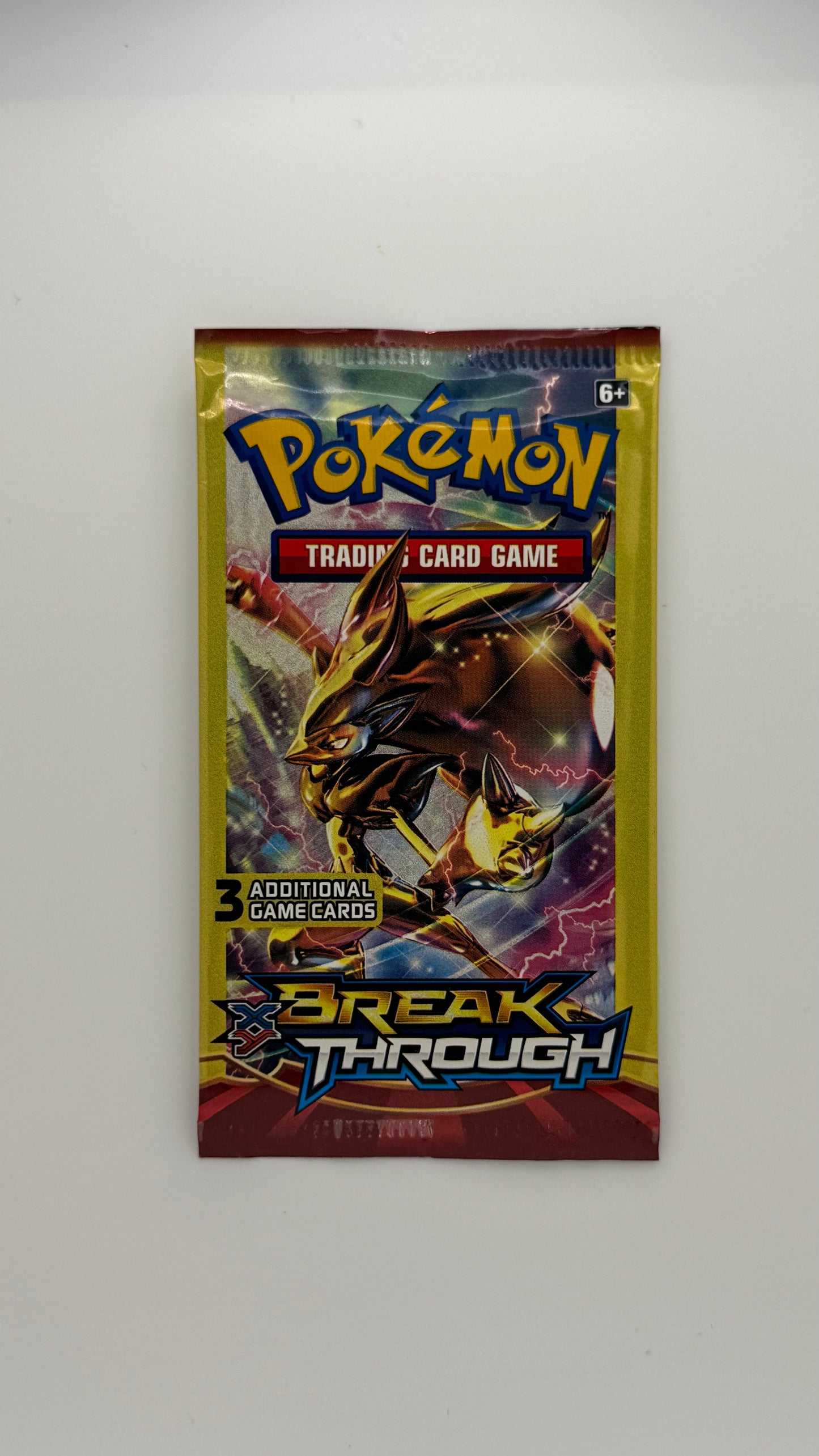 Pokémon TCG: XY Break Through 3 Card Booster Pack ART SET All 4 Packs