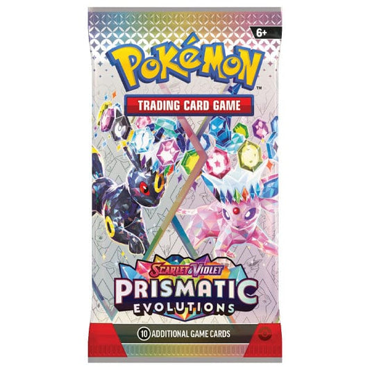 Pokémon TCG: Scarlet & Violet-Prismatic Evolutions Booster Pack (10 Cards)