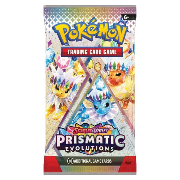 Pokémon TCG: Scarlet & Violet-Prismatic Evolutions Booster Pack (10 Cards)