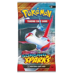 Pokémon TCG: Scarlet & Violet—Surging Sparks Booster Pack (10 Cards)